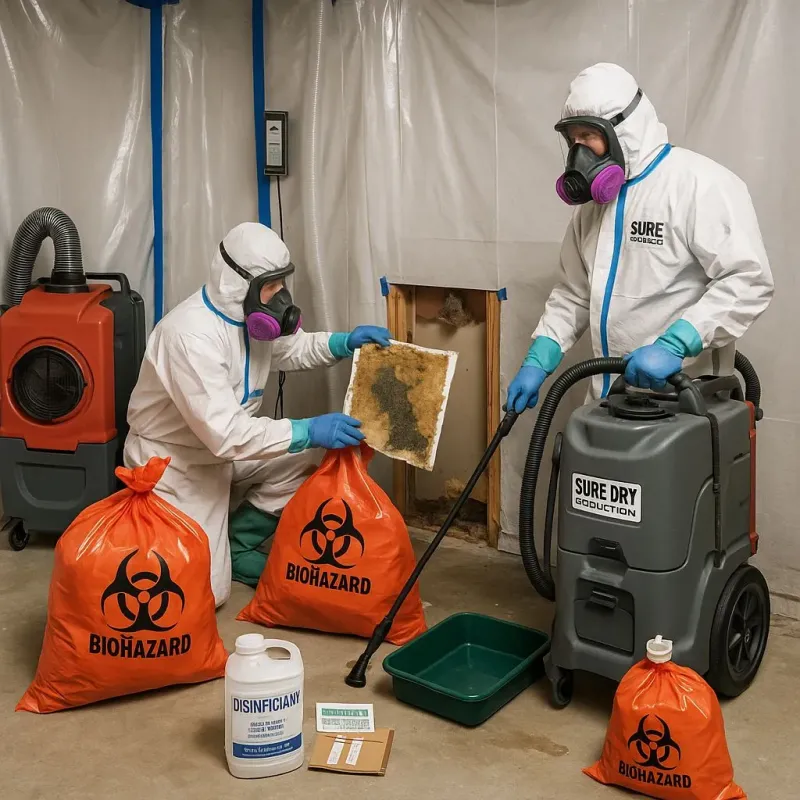 Contaminated Water Handling Protocols process in Arden-Arcade, CA