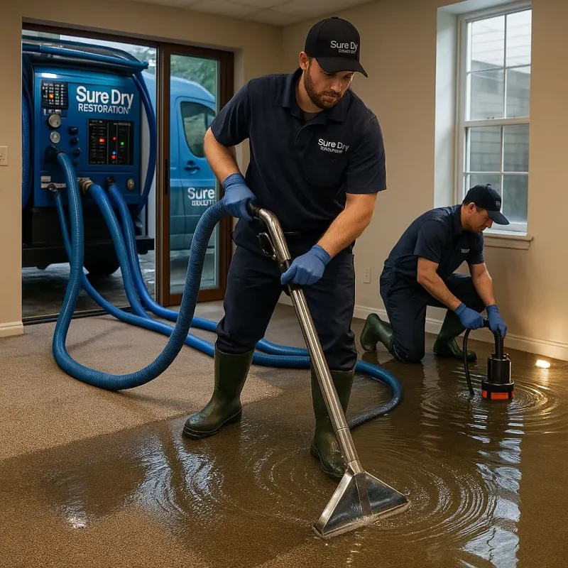 Water Extraction and Removal process in Arden-Arcade, CA